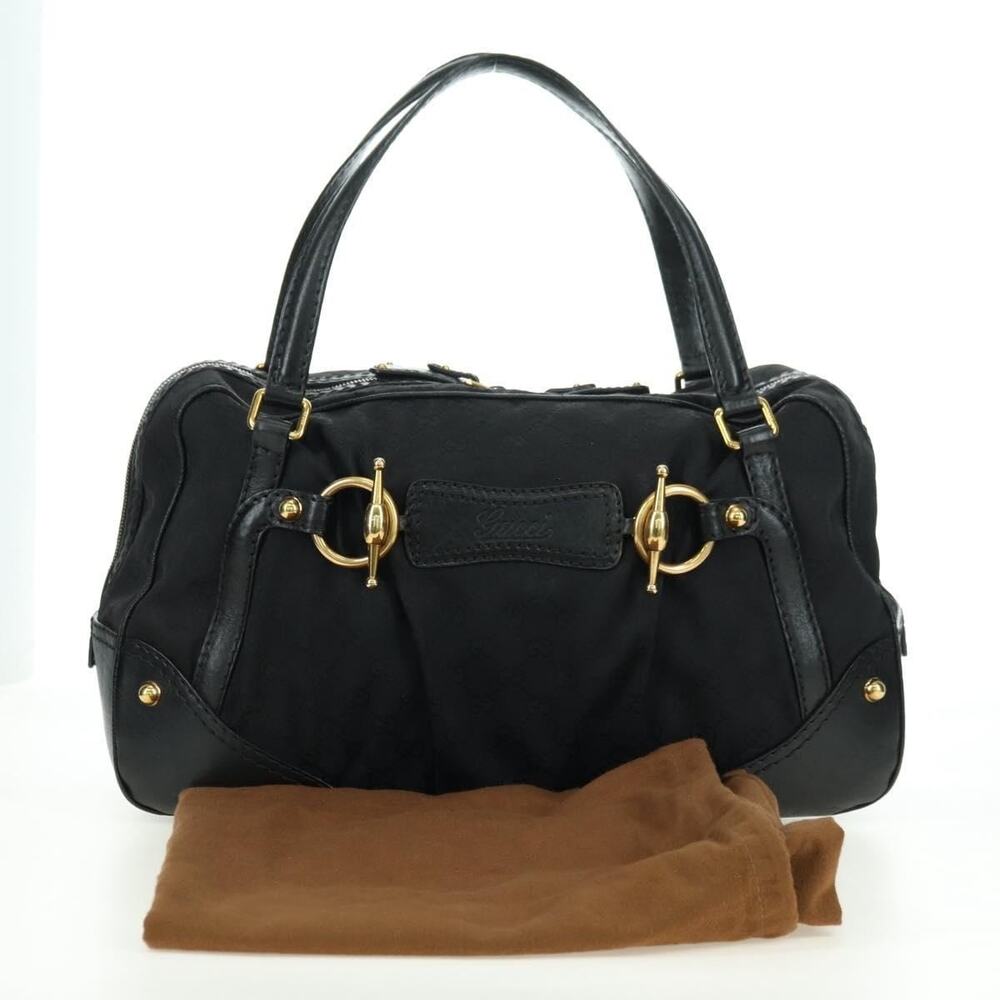 Gucci GG Canvas Handbag Black